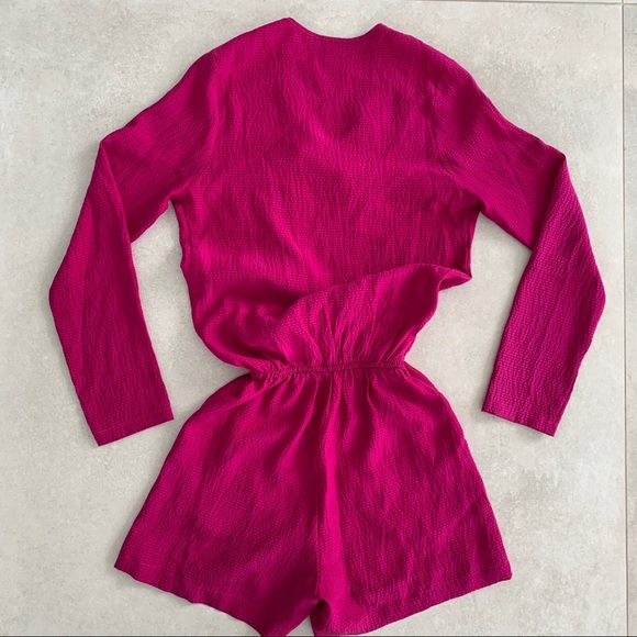 FUSCHIA PINK ROMPER - Picture 8 of 8